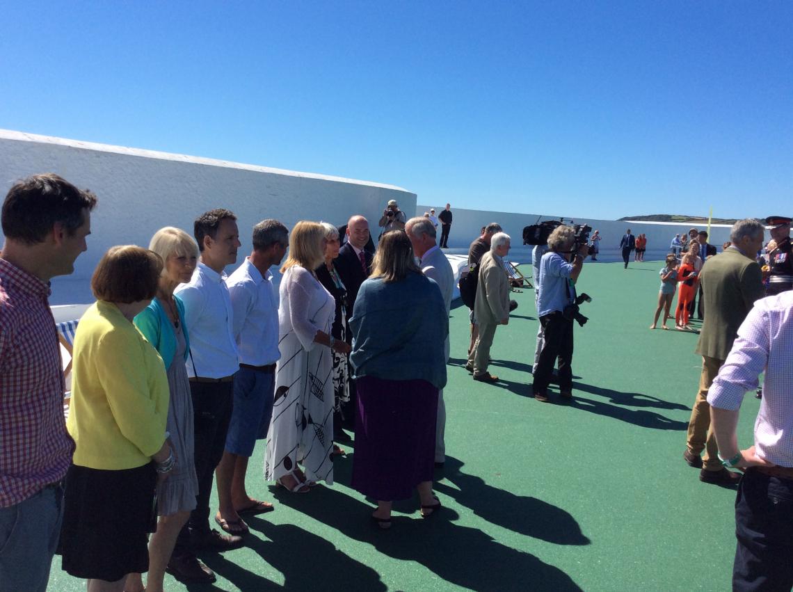 Grand Re-opening' of the pool in July 2016