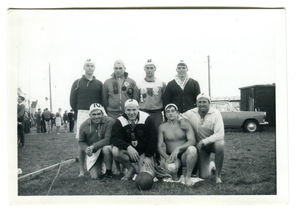 Penzance water polo team on tour in Dorset