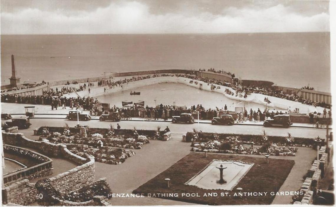 Jubilee Pool and St Anthony's gardens