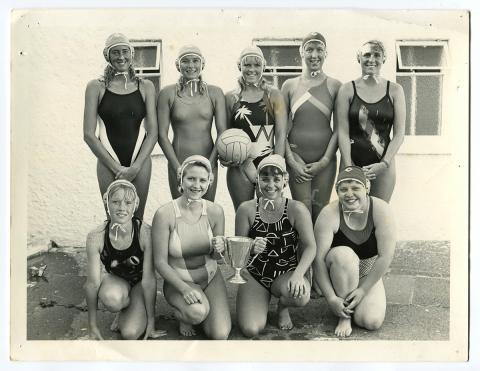 Ladies water polo team, Western Counties winners
