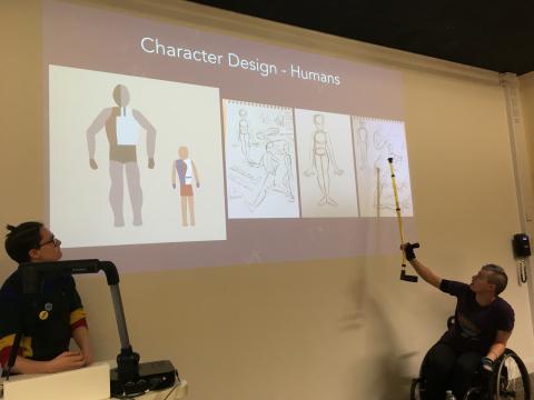 Falmouth University animation pitches